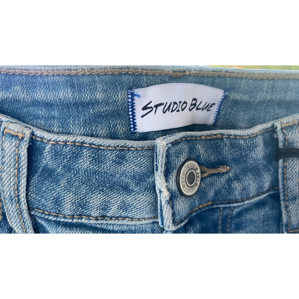 Studio Blue Stitch Fix Exclusive Straight Leg Jeans Medium Wash Size 27 NWT - Picture 4 of 8